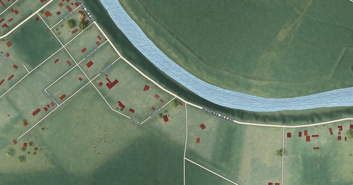 Map of West Point, Arkansas in 2026