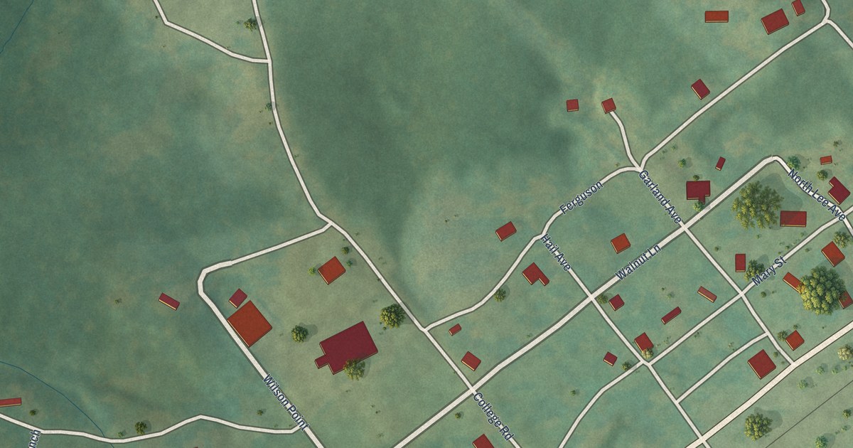 Map of Williford, Arkansas in 2026