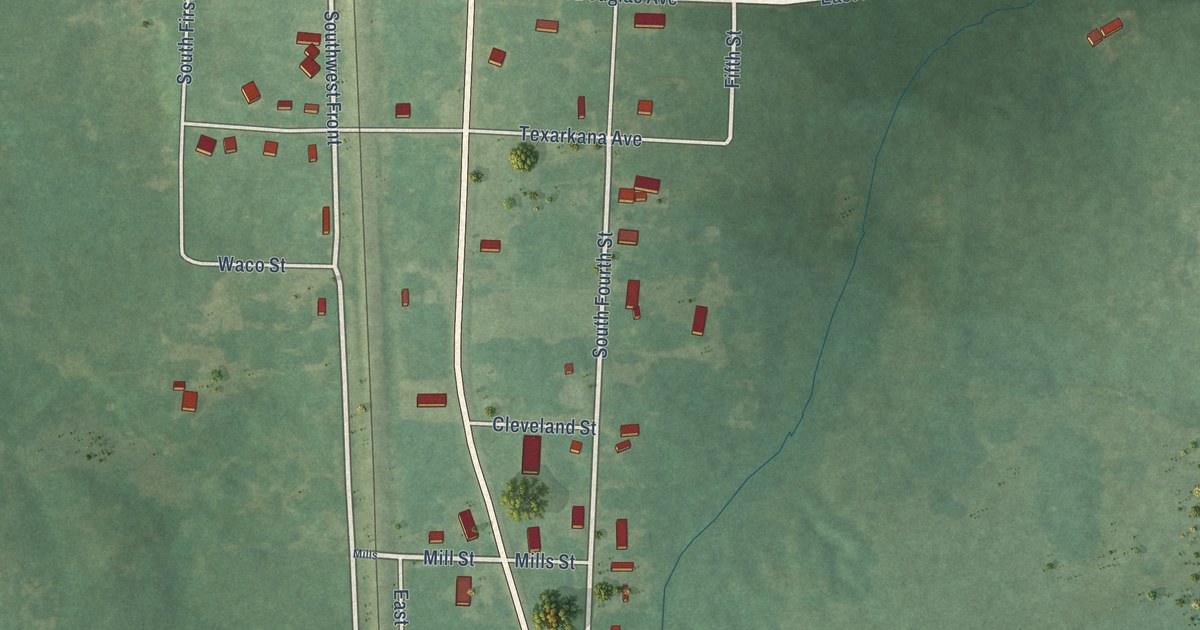 Map of Wilton, Arkansas in 2026
