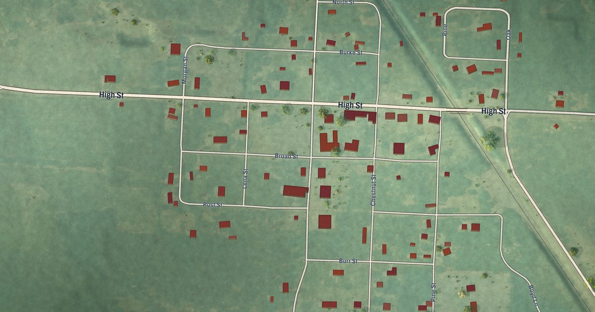 Map of Winthrop, Arkansas in 2026