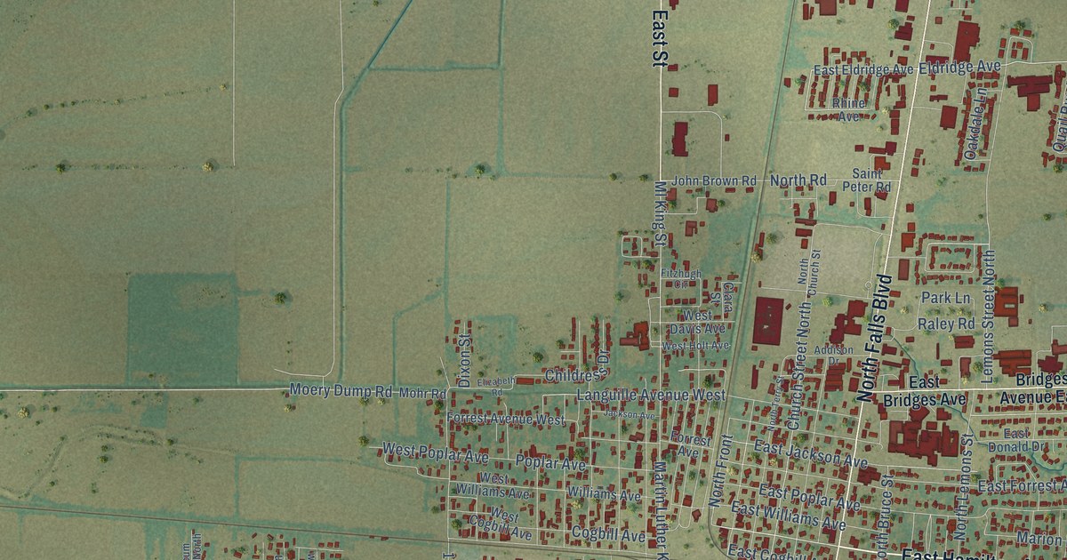 Map of Wynne, Arkansas in 2026