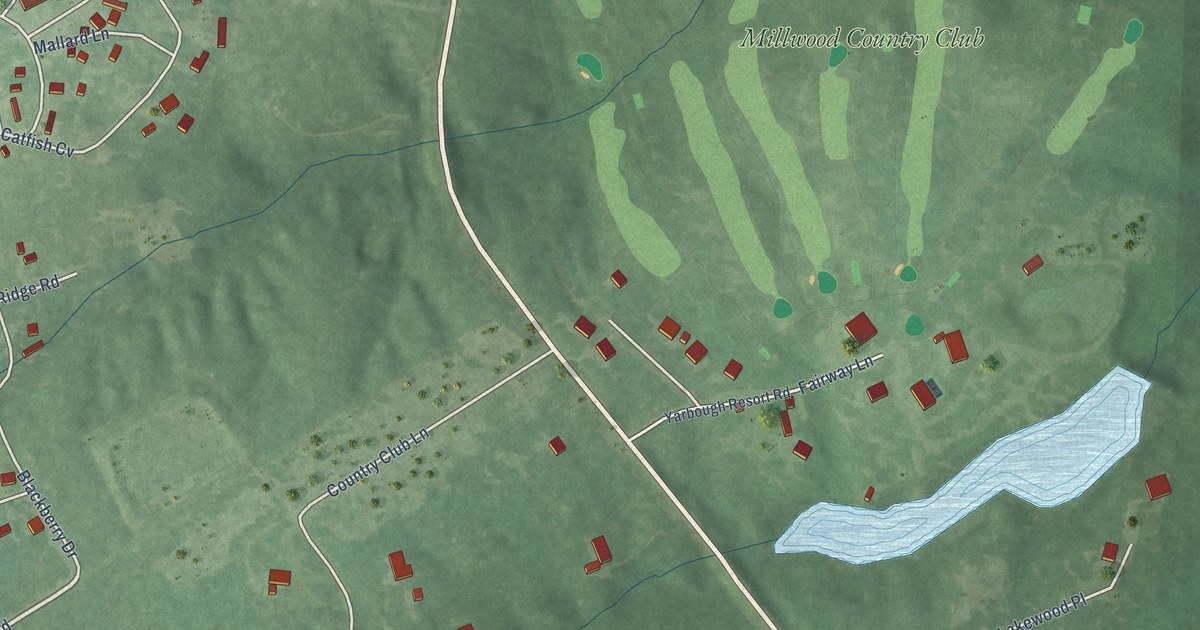 Map of Yarborough Landing, Arkansas in 2026