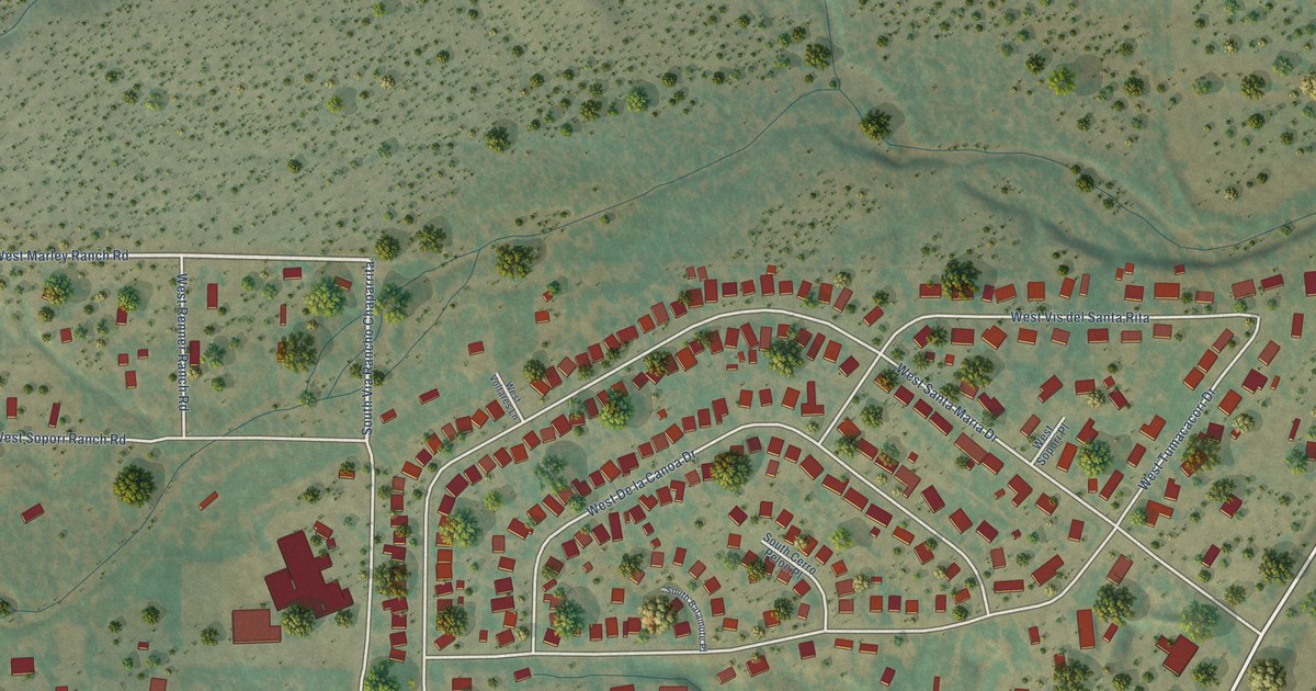 Map of Arivaca Junction, Arizona in 2026