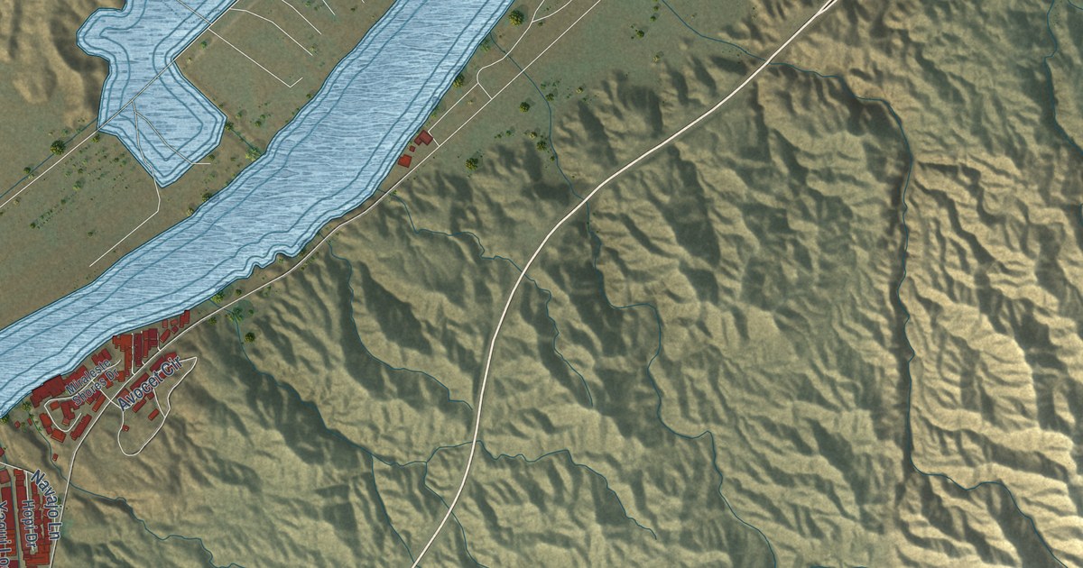 Map of Cienega Springs, Arizona in 2026