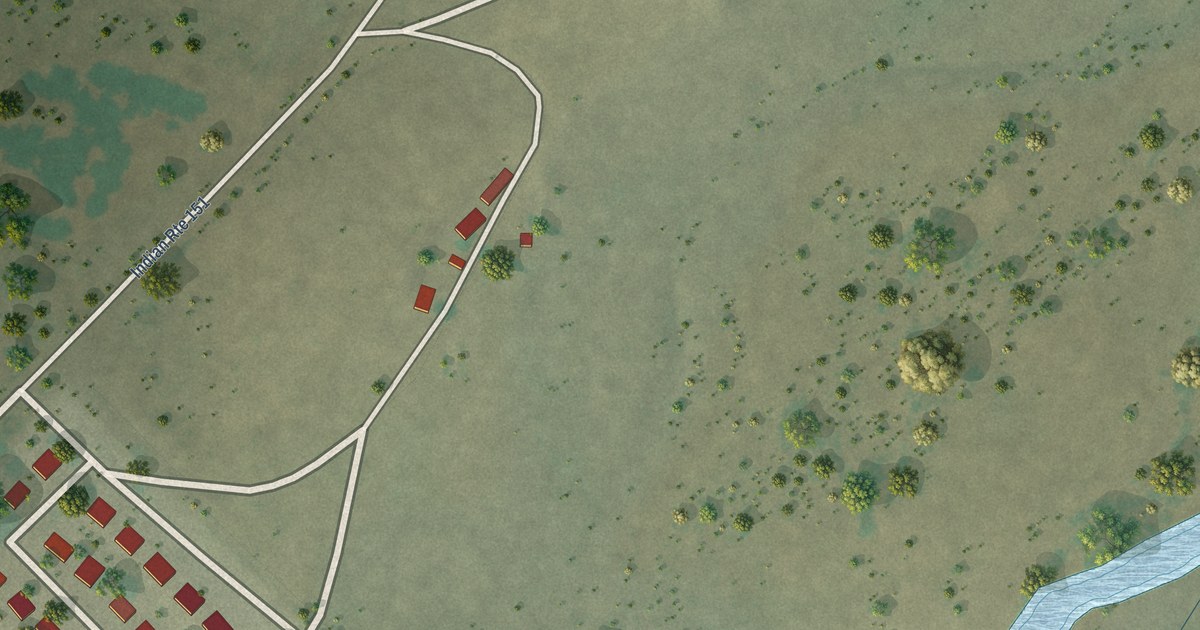 Map of Cornfields, Arizona in 2026