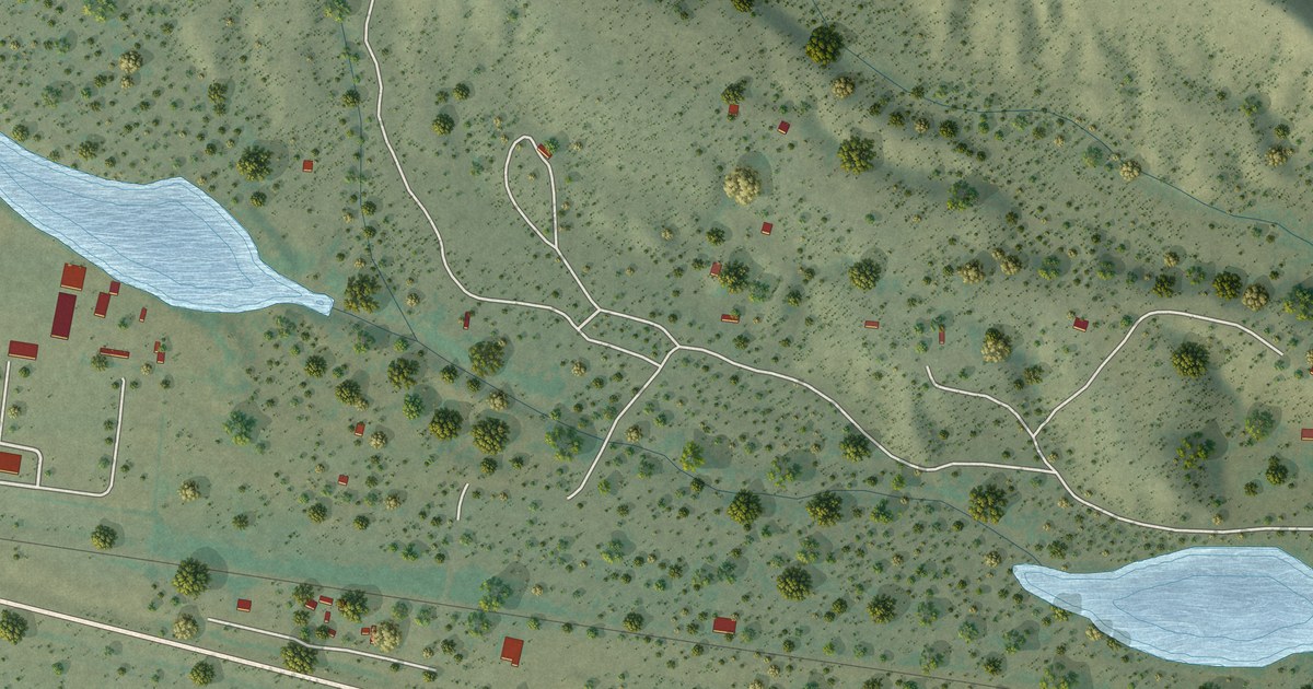 Map of Cutter, Arizona in 2026