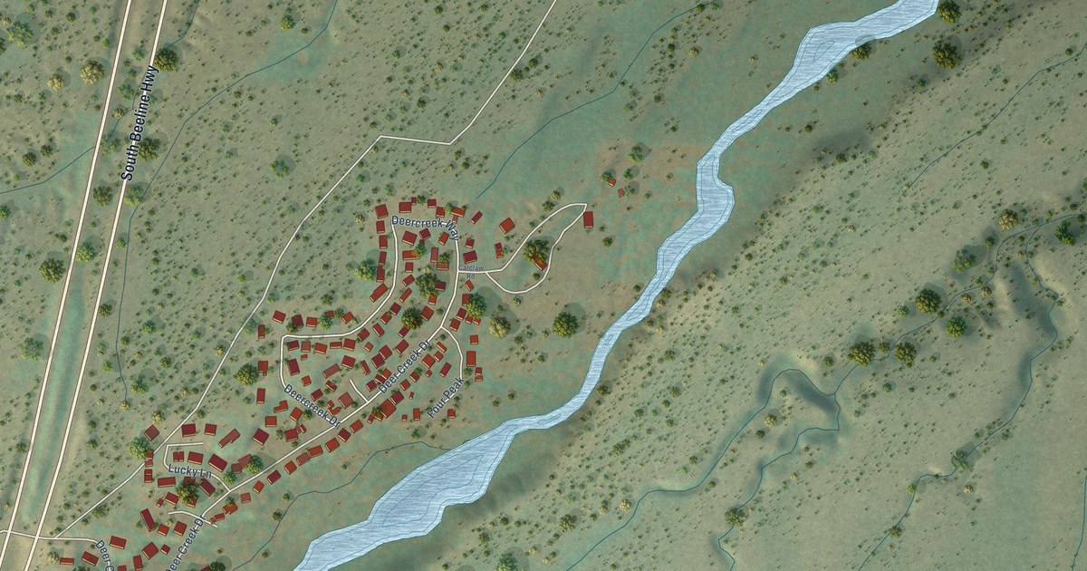 Map of Deer Creek, Arizona in 2026