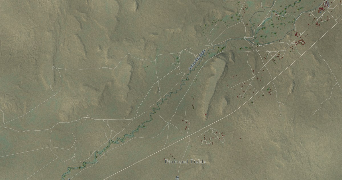 Map of Dennehotso, Arizona in 2026