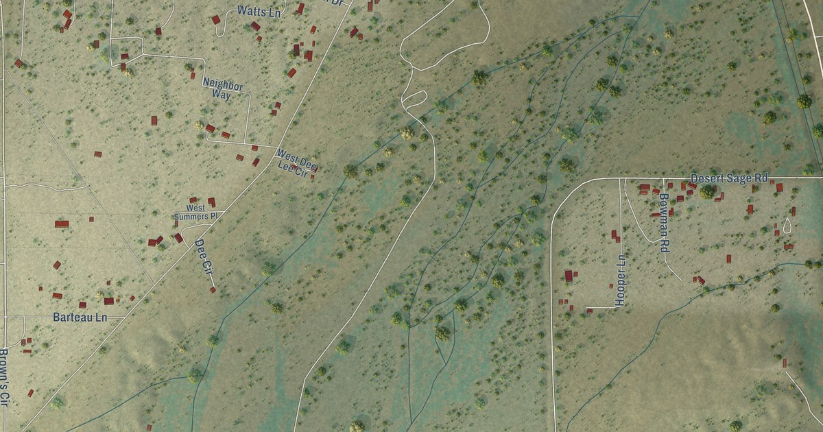 Map of Fort Thomas, Arizona in 2026