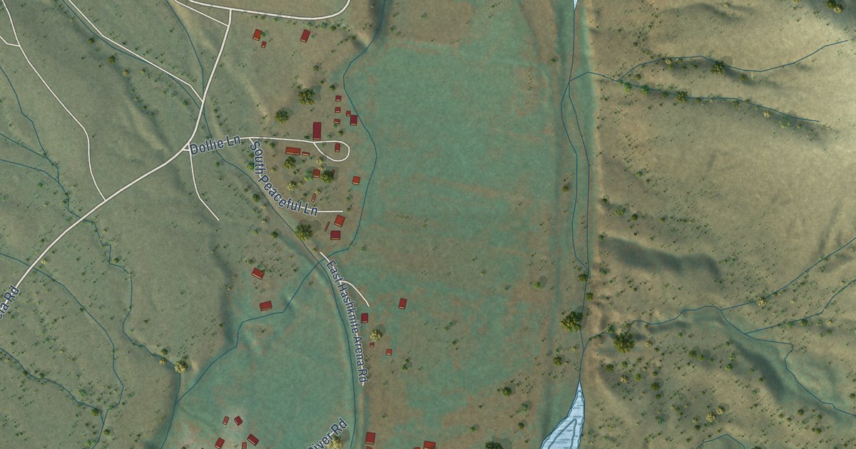 Map of Gisela, Arizona in 2026