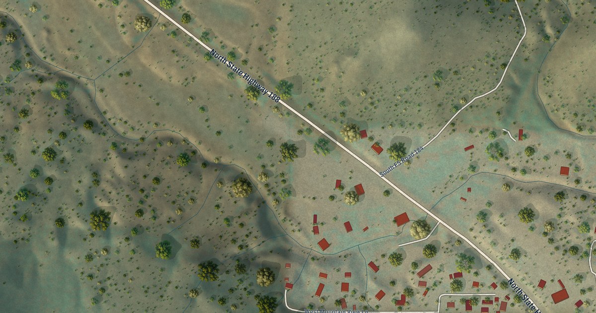 Map of Jakes Corner, Arizona in 2026