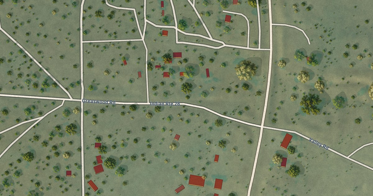 Map of Klagetoh, Arizona in 2026
