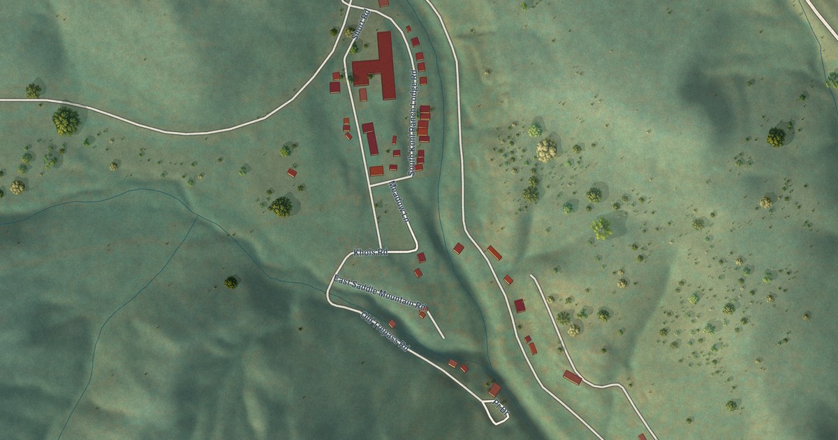 Map of Kohls Ranch, Arizona in 2026