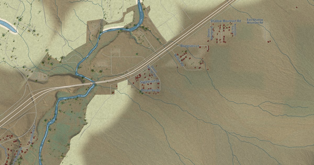 Map of Littlefield, Arizona in 2026