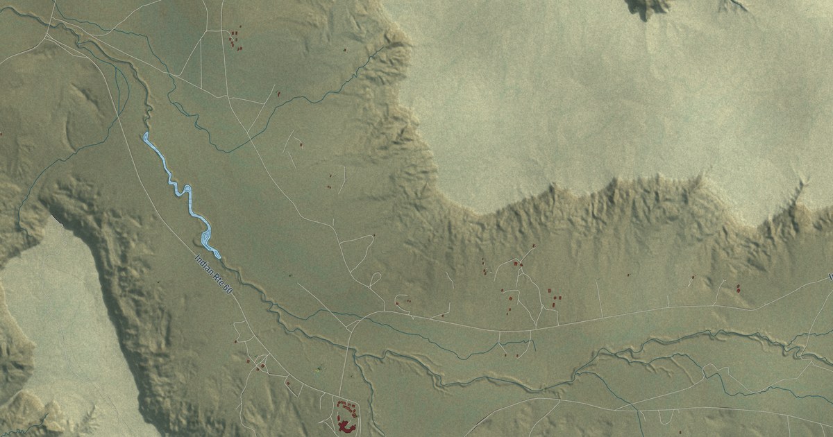 Map of Low Mountain, Arizona in 2026
