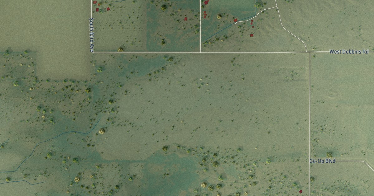 Map of Maricopa Colony, Arizona in 2026