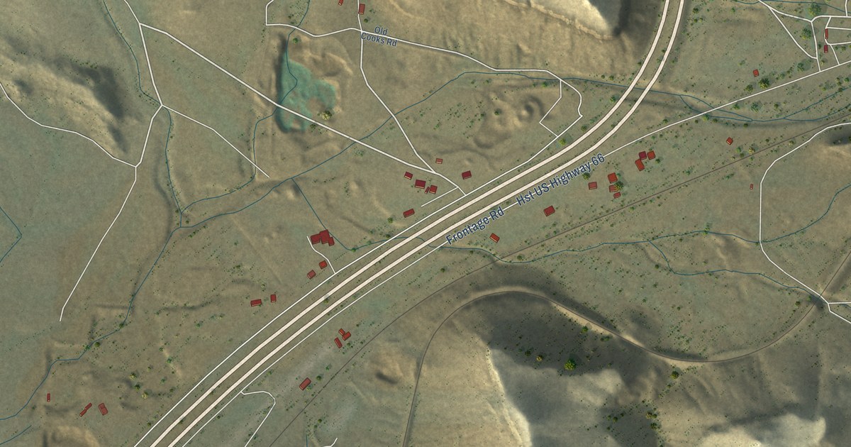 Map of McConnico, Arizona in 2026