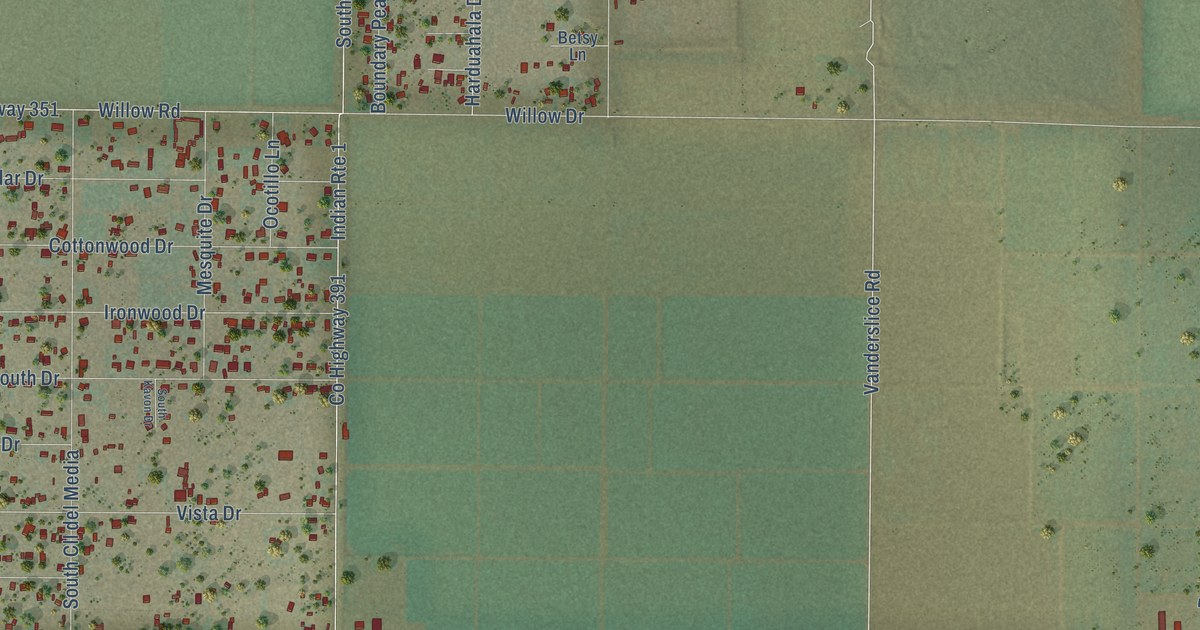 Map of Mohave Valley, Arizona in 2026