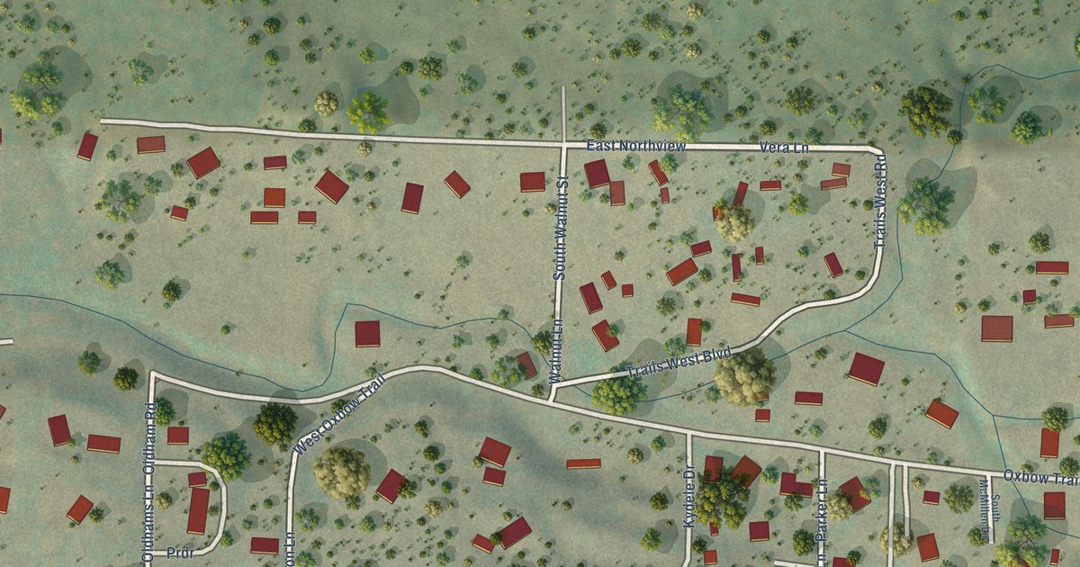 Map of Oxbow Estates, Arizona in 2026