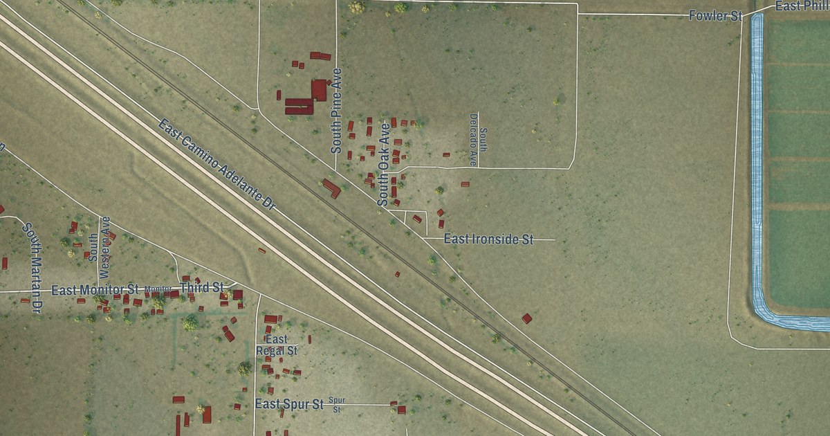 Map of Picacho, Arizona in 2026