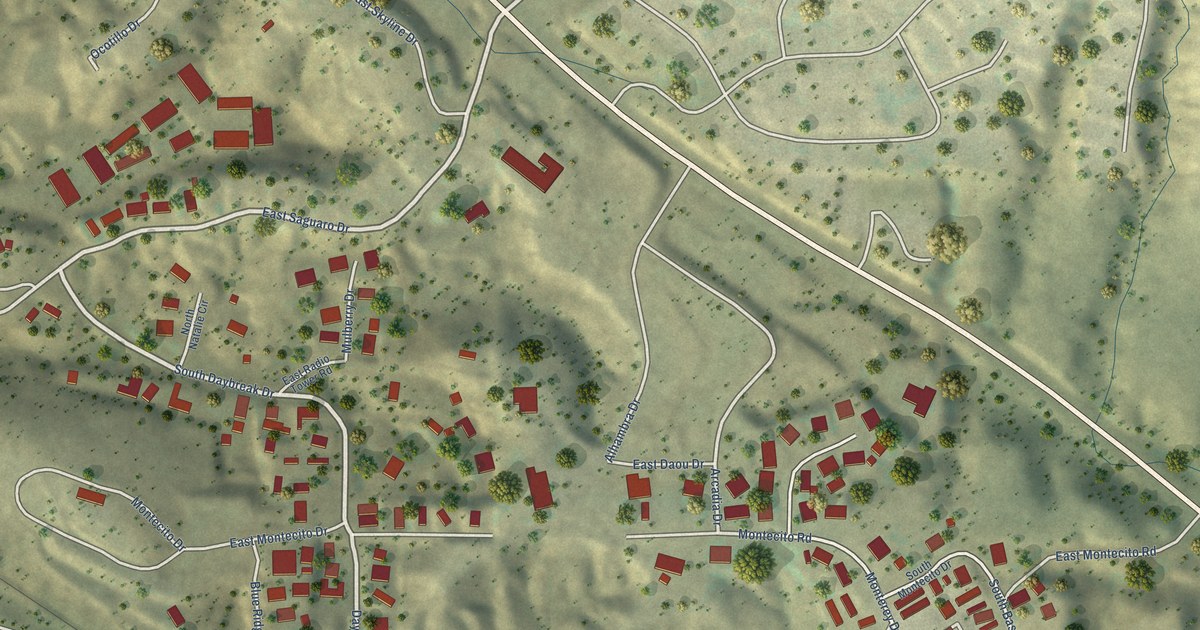 Map of Pinal, Arizona in 2026