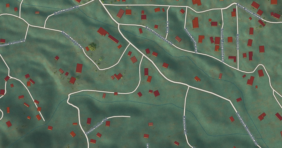 Map of Pine Lake, Arizona in 2026