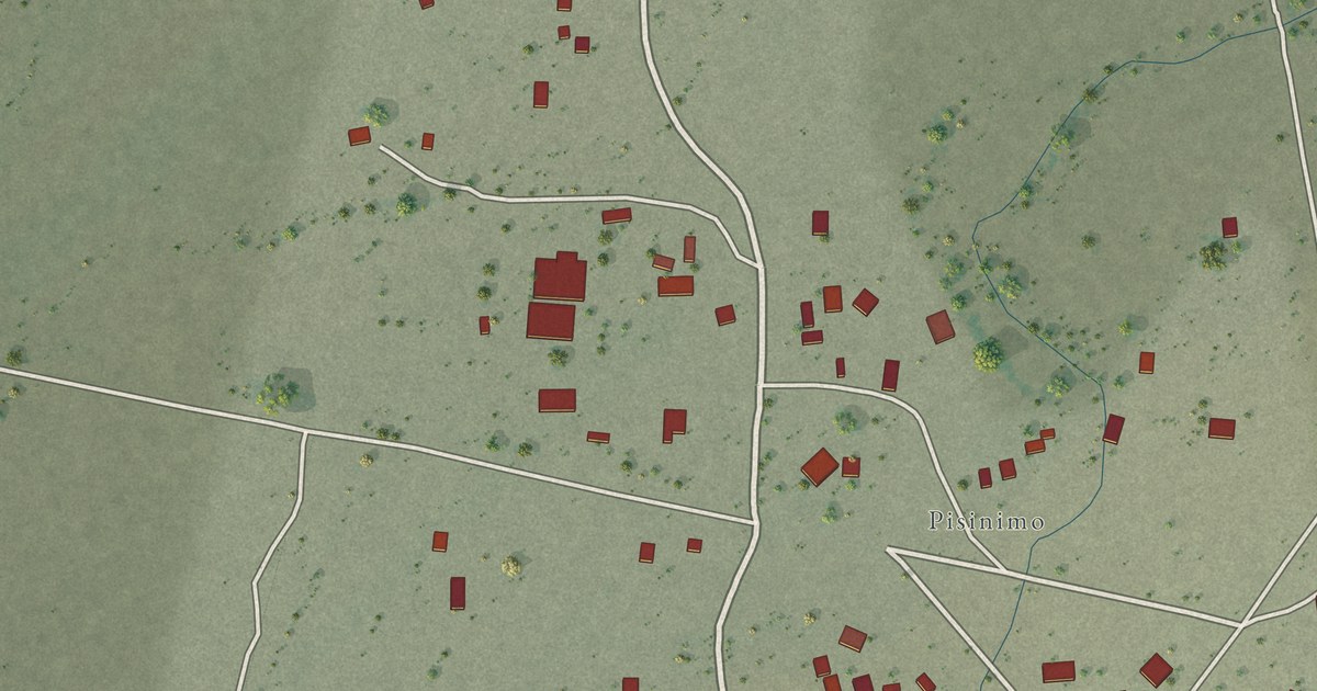 Map of Pisinemo, Arizona in 2026