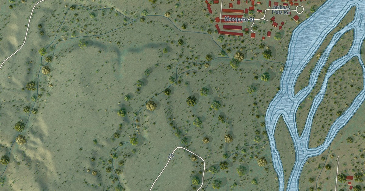 Map of Roosevelt Estates, Arizona in 2026
