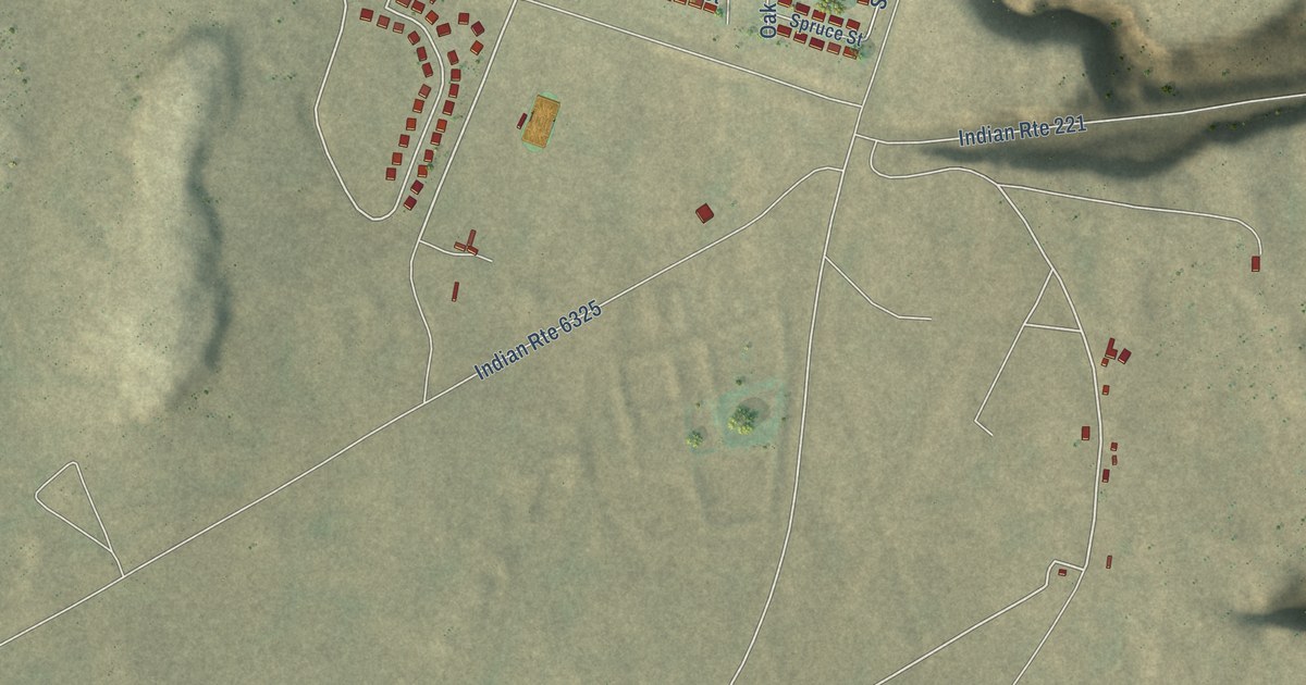 Map of Shonto, Arizona in 2026