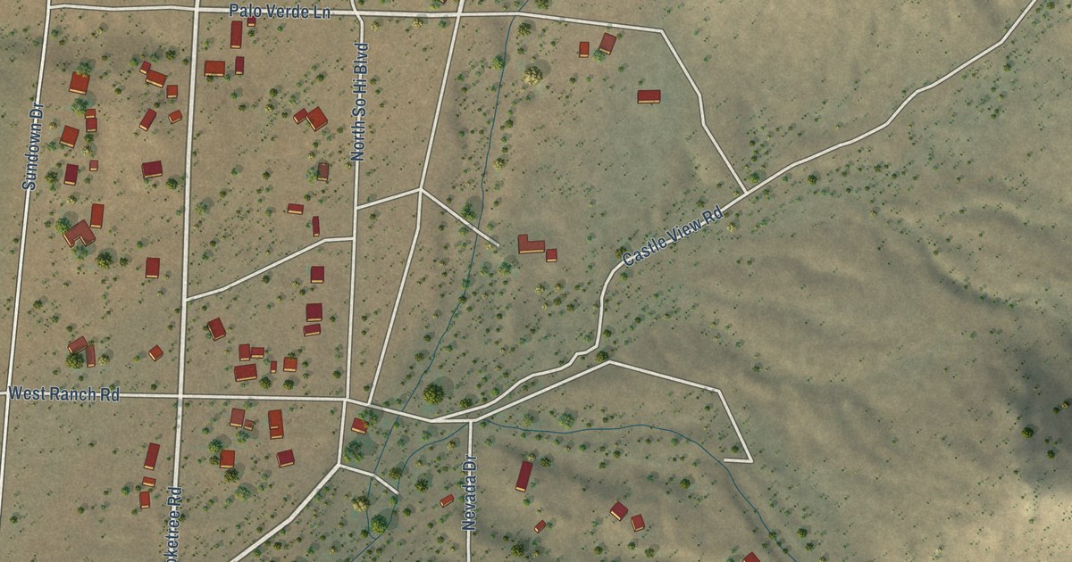 Map of So-Hi, Arizona in 2026