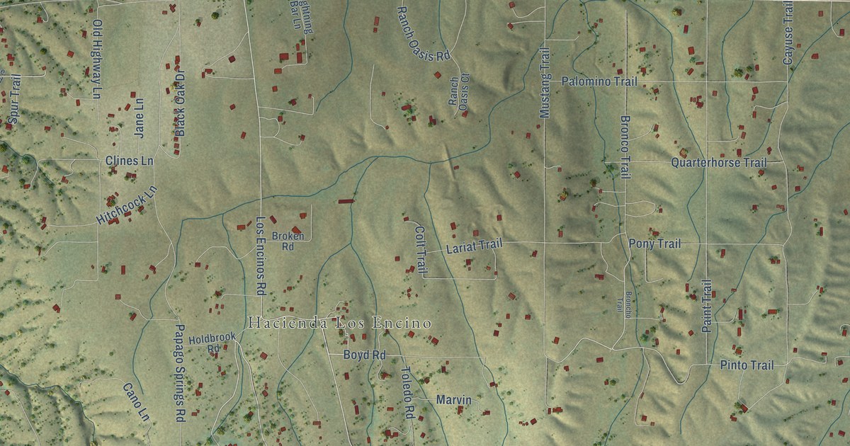 Detailed Map of Sonoita, Arizona