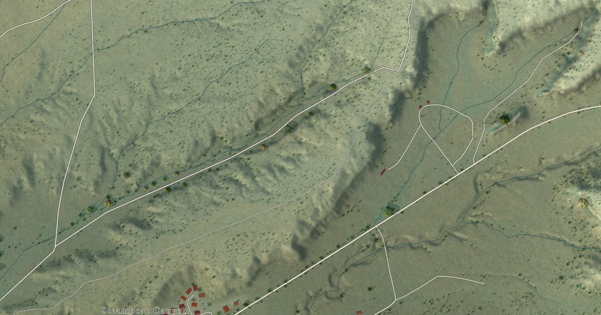 Map of Steamboat, Arizona in 2026