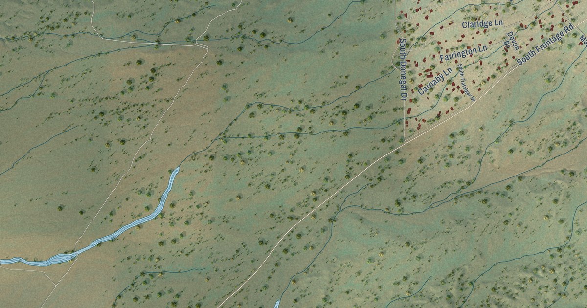 Map of Wilhoit, Arizona in 2026