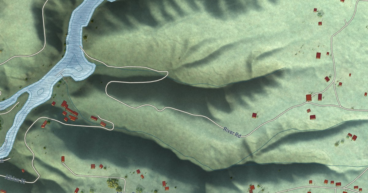Map of Albion, California in 2026
