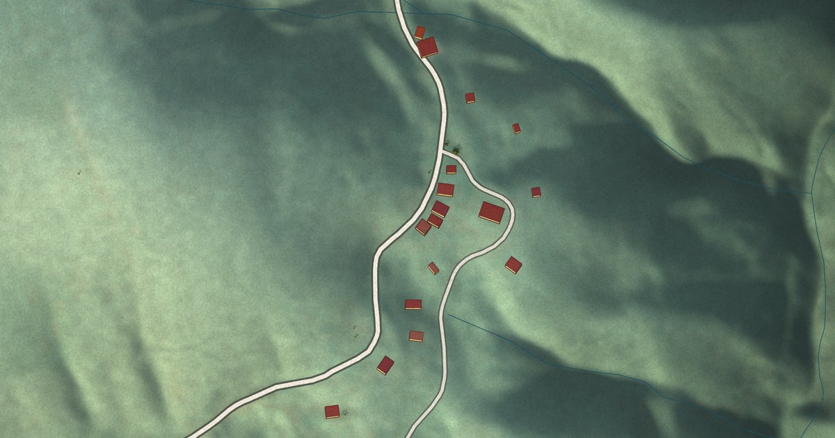 Map of Alleghany, California in 2026