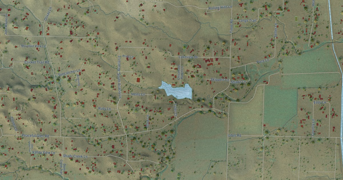 Map of Allendale, California in 2026