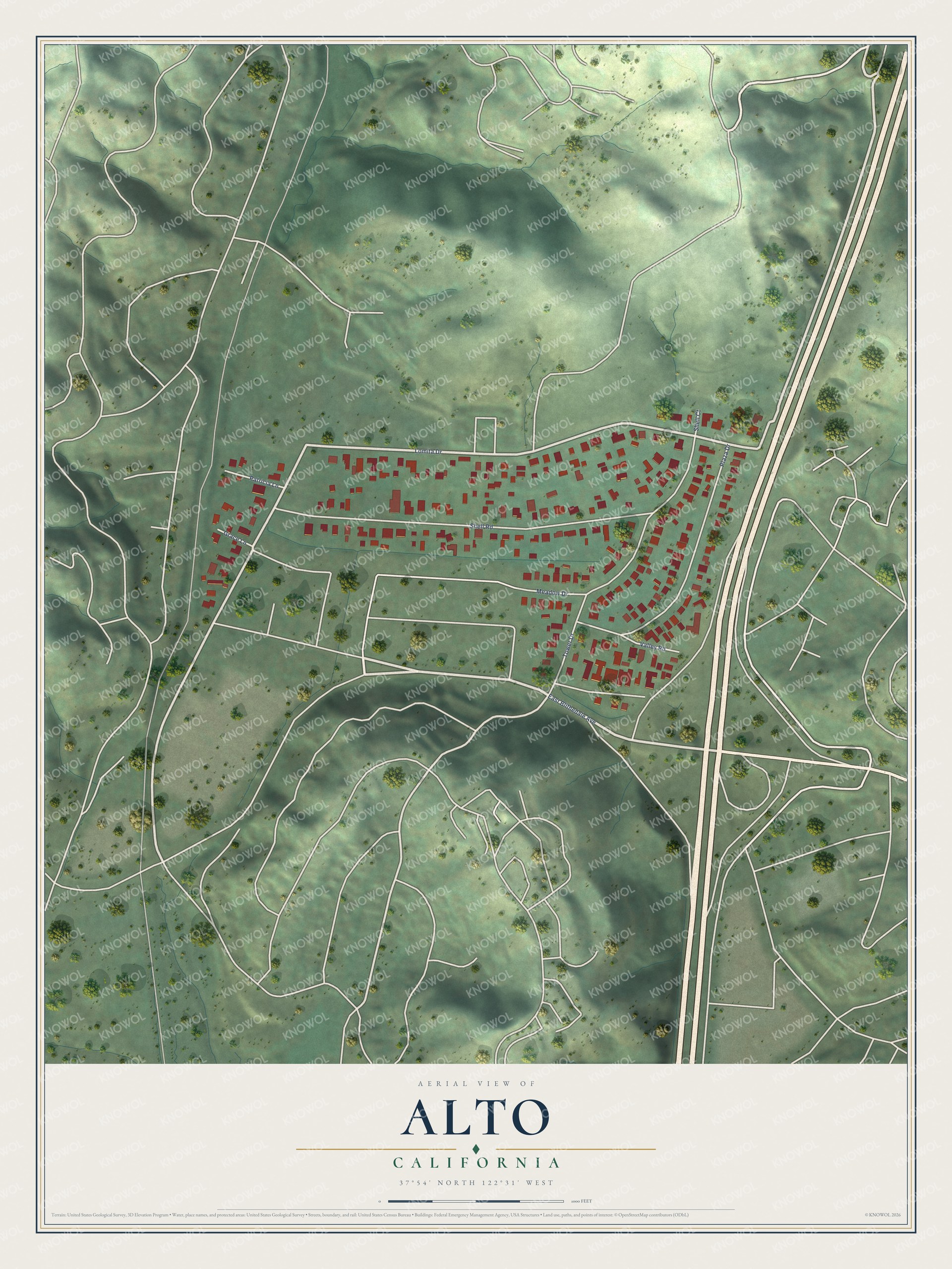Watermarked full-map preview of Alto, California