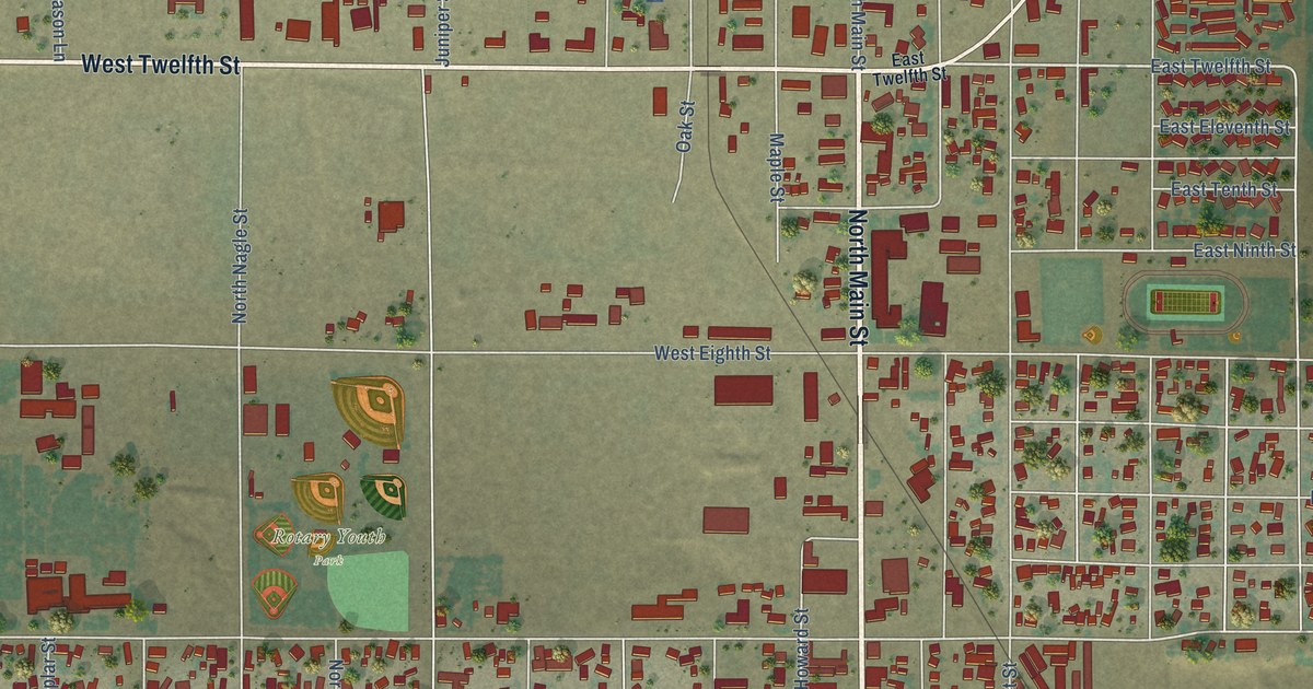 Map of Alturas, California in 2026
