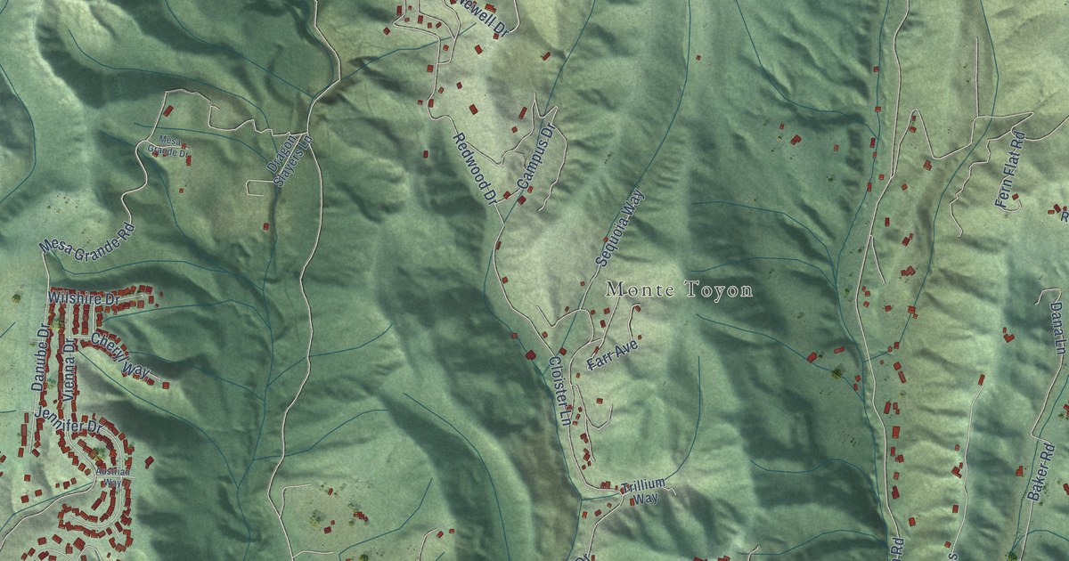 Map of Aptos, California in 2026