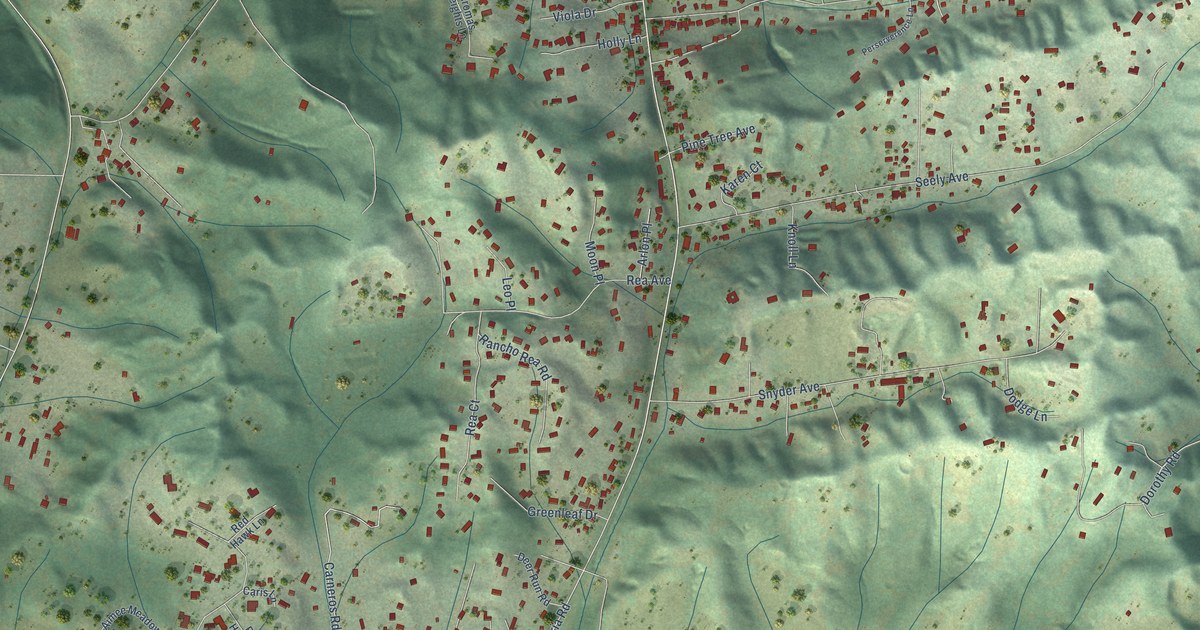 Map of Aromas, California in 2026