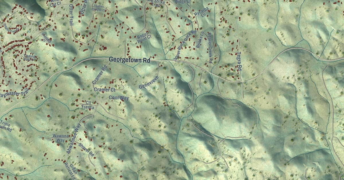 Map of Auburn Lake Trails, California in 2026