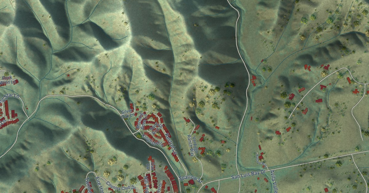 Map of Avila Beach, California in 2026