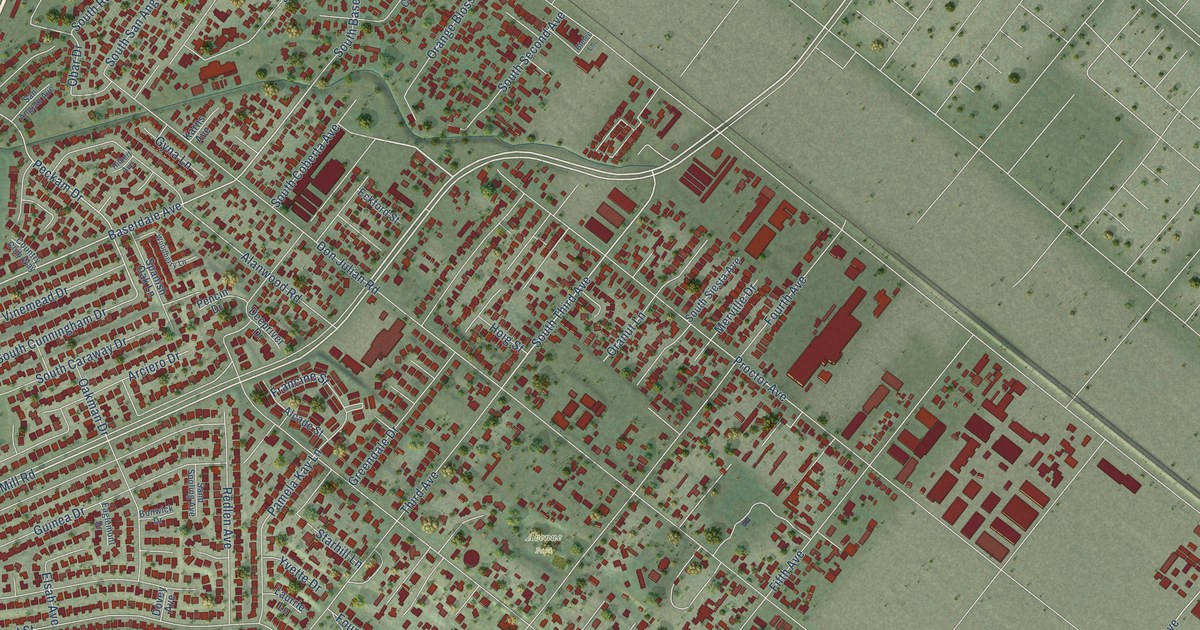 Map of Avocado Heights, California in 2026