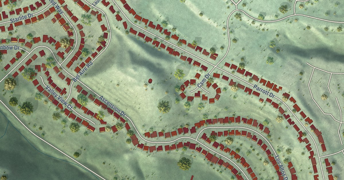 Map of Baywood Park, California in 2026