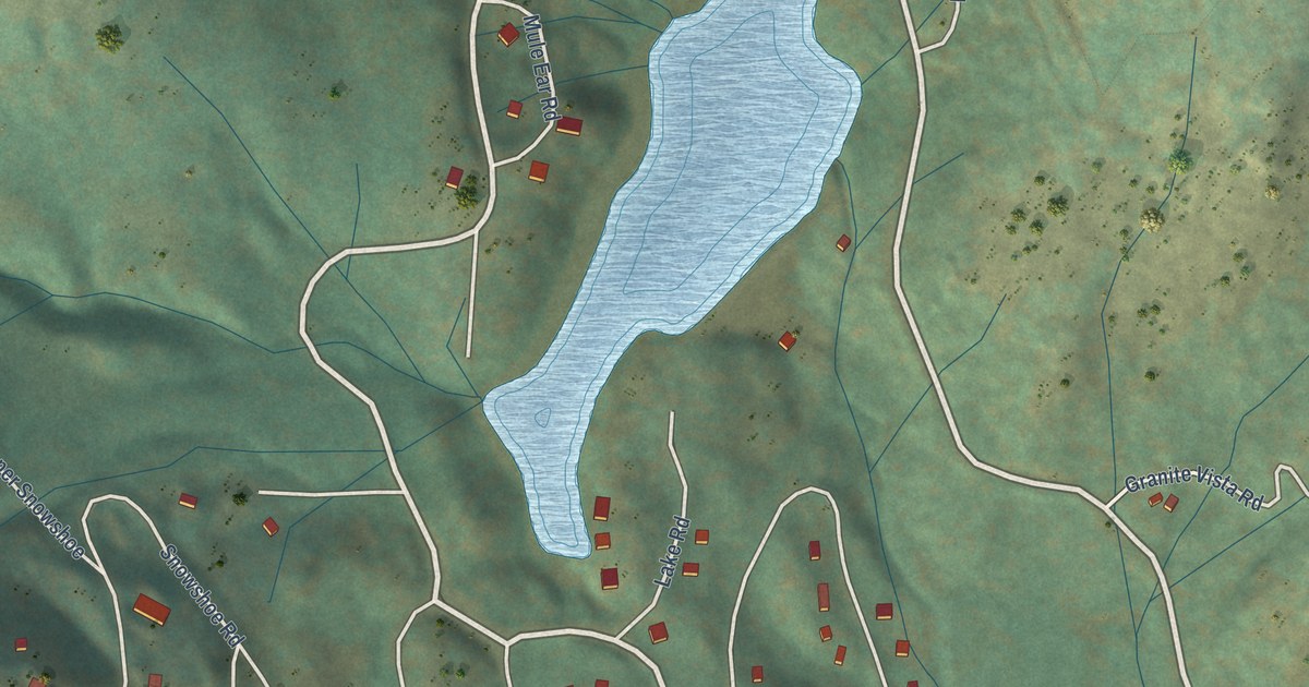 Map of Bear Valley, Alpine County, California in 2026