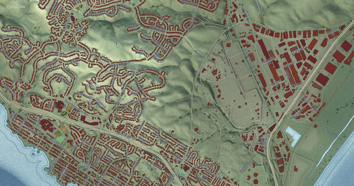 Map of Benicia, California in 2026