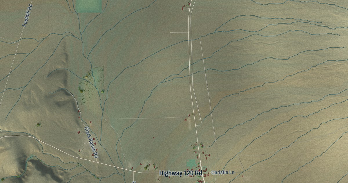 Map of Benton, California in 2026