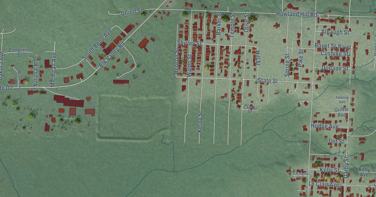 Map of Bertsch-Oceanview, California in 2026
