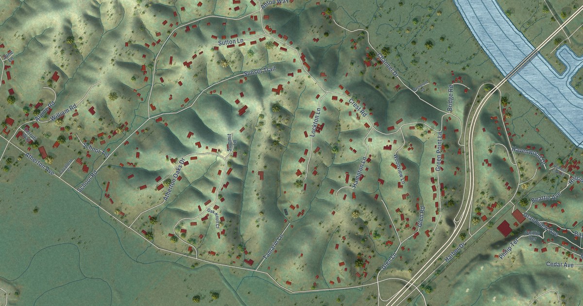 Map of Black Point-Green Point, California in 2026