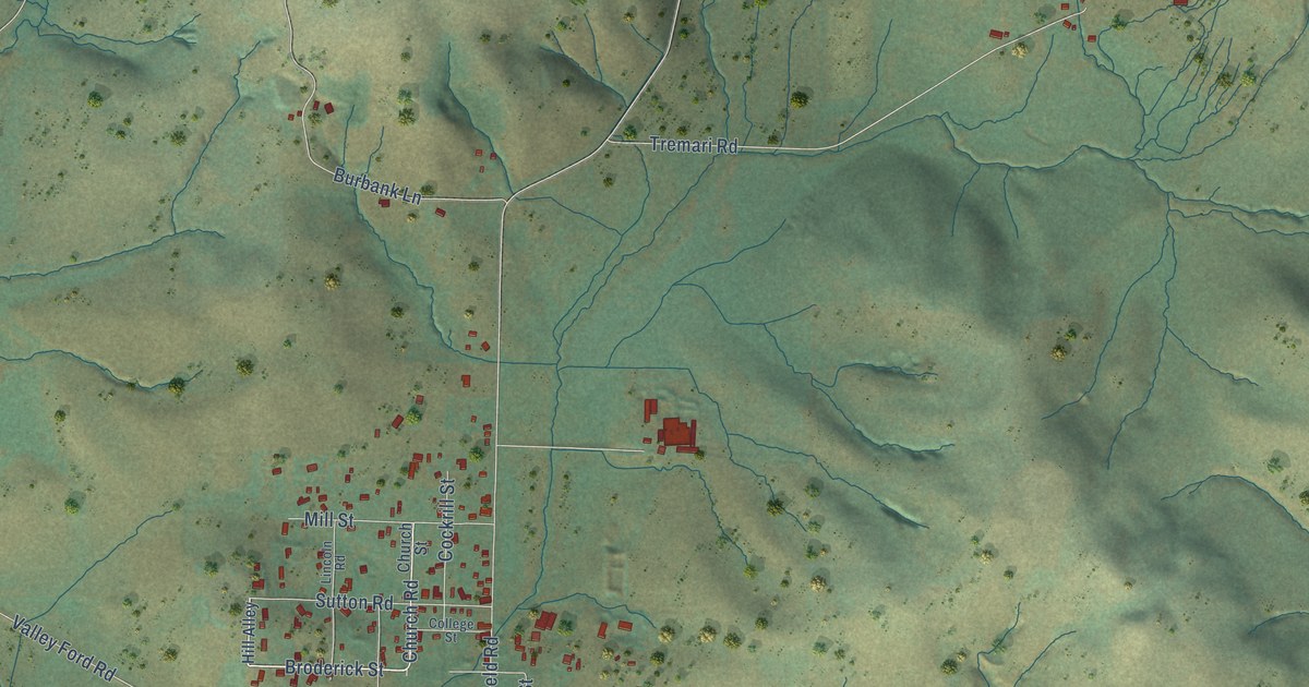 Map of Bloomfield, California in 2026